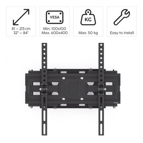 Uchwyt LCD/LED Vesa 600x400 full M 84 cale