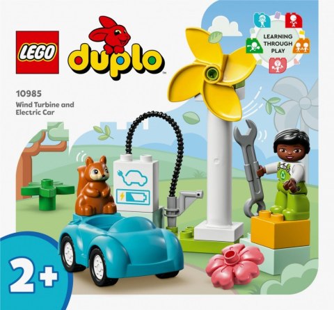 DUPLO 10985 Turbina wiatrowa i samochód elektryczny