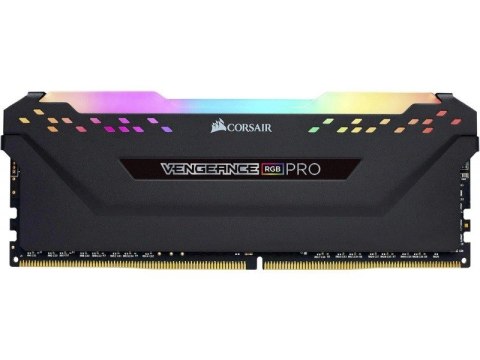 Pamięć do PC DDR4 Vengeance PRO RGB dla Intel XMP Certified 16GB/3200(2*8GB) czarna CL16