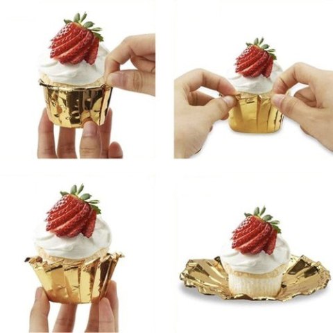Papilotki na muffinki - zestaw 50 szt. Ruhhy 24376 Ruhhy