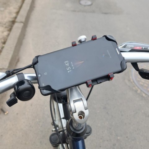 Uchwyt rowerowy na telefon z gumką U24907 Trizand