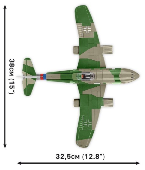 Klocki Messerschmitt Me262 A-1a