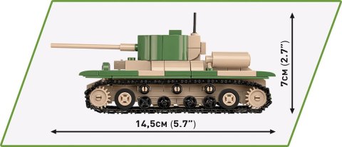 Klocki Renault R35 - Valentine IX - Panzer I