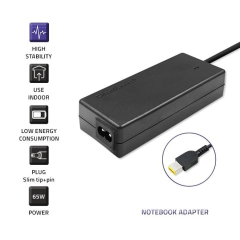 Zasilacz do IBM Lenovo 65W | 20V | 3.25A | slim tip