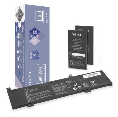 Bateria C31N1636 do Asus VivoBook X580 X580VD X580VN N580VN N580VD 4100 mAh (47 Wh) 11.4V