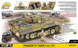 Klocki Panzer VI Tiger I no 131