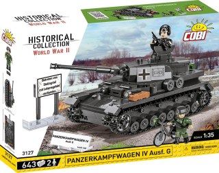 Klocki Panzerkampfwagen IV Ausf. G 643 klocków