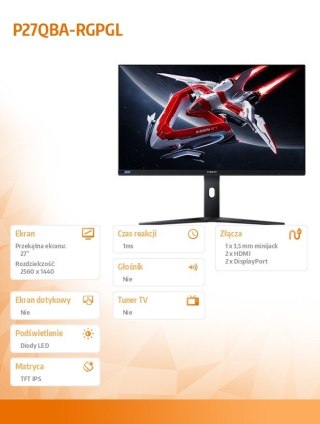 Monitor Mini Led Gaming G Pro 27i