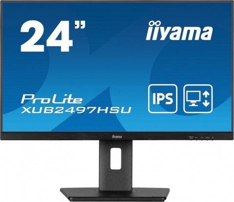 Monitor 24 cale XUB2497HSU-B2 IPS, HDMI, DP, 2x2W, 2xUSB, Pivot, HAS(150mm) /5y/