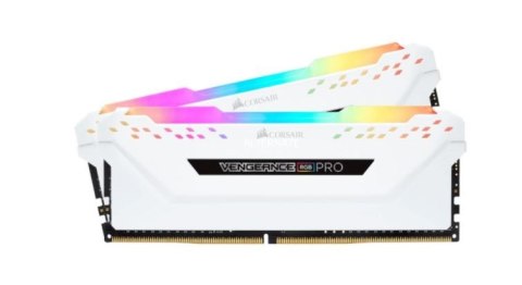 Pamięć DDR4 Vengeance RGB 16GB/3200(2*8GB) biała CL16