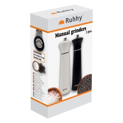 Młynek ręczny- 2szt. Ruhhy 24721 Ruhhy Młynek ręczny- 2szt. Ruhhy 24721 Ruhhy