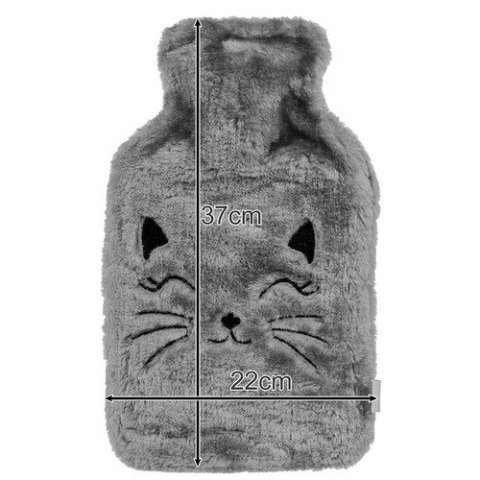 Termofor gumowy w pokrowcu 1800ml Ruhhy 24535 Ruhhy Termofor gumowy w pokrowcu 1800ml Ruhhy 24535 Ruhhy