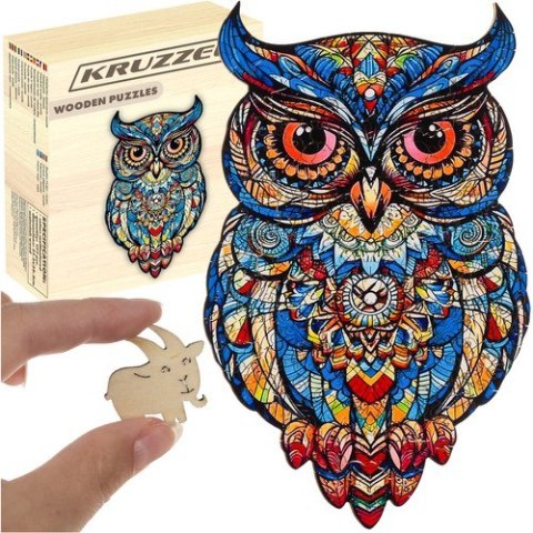 Układanka drewniana- puzzle Kruzzel 24551 Kruzzel Układanka drewniana- puzzle Kruzzel 24551 Kruzzel