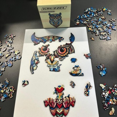 Układanka drewniana- puzzle Kruzzel 24551 Kruzzel Układanka drewniana- puzzle Kruzzel 24551 Kruzzel