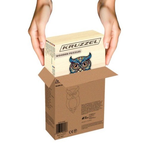 Układanka drewniana- puzzle Kruzzel 24551 Kruzzel Układanka drewniana- puzzle Kruzzel 24551 Kruzzel