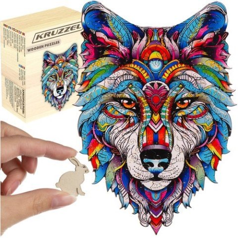 Układanka drewniana- puzzle Kruzzel 24552 Kruzzel Układanka drewniana- puzzle Kruzzel 24552 Kruzzel