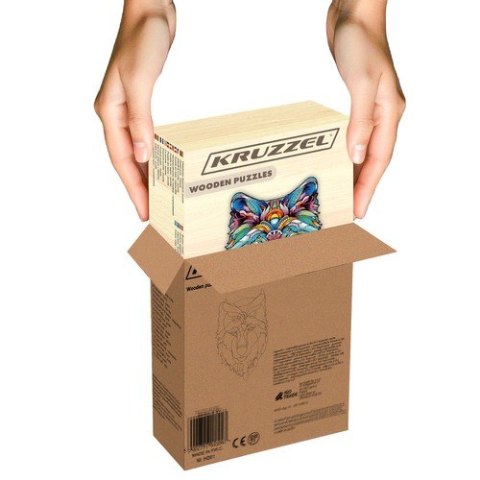 Układanka drewniana- puzzle Kruzzel 24552 Kruzzel Układanka drewniana- puzzle Kruzzel 24552 Kruzzel