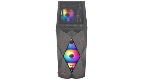 Obudowa Volcan Czarna Mid Tower RGB