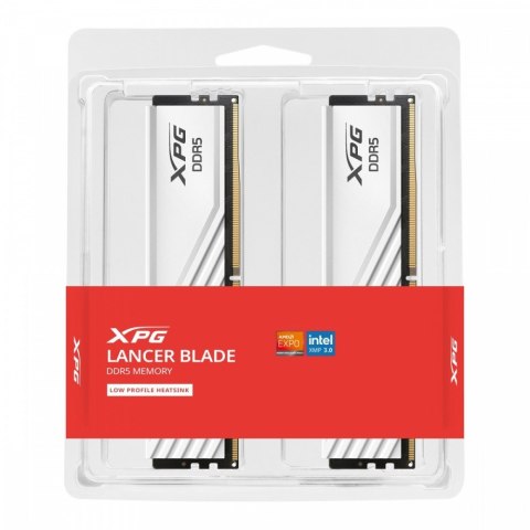 Pamięć XPG Lancer Blade DDR5 5600 64GB (2x32) CL46 biała