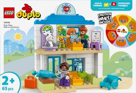 Klocki DUPLO 10449 Pierwszy raz: Wizyta u lekarza