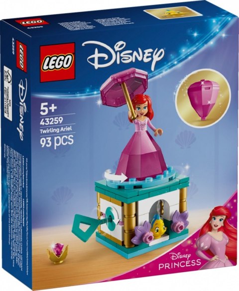 Klocki Disney 43259 Wirująca Arielka