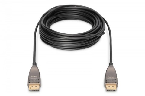 Kabel połączeniowy hybrydowy AOC DisplayPort 1.4 8K/60Hz UHD DP/DP M/M 15m Czarny