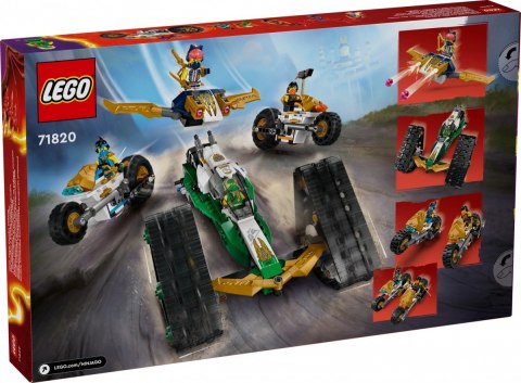 Klocki Ninjago 71820 Wielofunkcyjny pojazd ninja