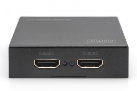 Rozdzielacz/Splitter HDMI 2-portowy, 4K 30Hz UHD 3D, HDCP 1.3, audio