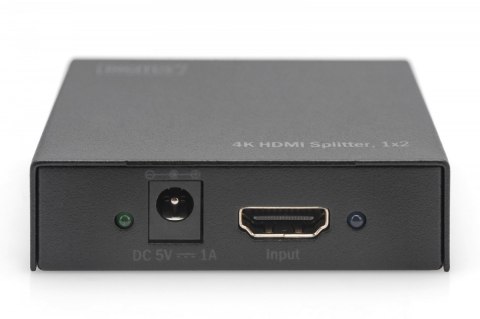 Rozdzielacz/Splitter HDMI 2-portowy, 4K 30Hz UHD 3D, HDCP 1.3, audio