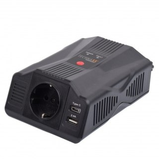 Falownik przetwornica 300W DC 12V/AC 230V TE24