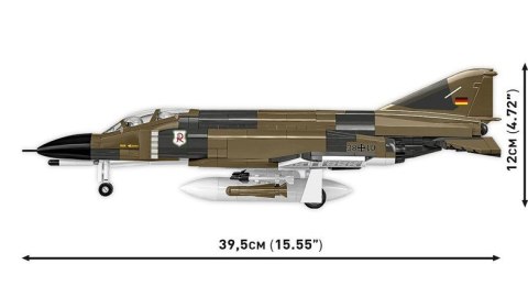 Klocki Armed Forces F-4F Phantom II 676 elementów