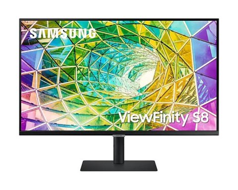 Monitor 32 cale ViewFinity S8 IPS 3840x2160 UHD 16:9 1xHDMI 1xDP 3xUSB 3.0, 1xUSB 2.0 5ms HAS+PIVOT płaski 3 lata on-site (LS32A Monitor 32 cale ViewFinity S8 IPS 3840x2160 UHD 16:9 1xHDMI 1xDP 3xUSB 3.0, 1xUSB 2.0 5ms HAS+PIVOT płaski 3 lata on-site (LS32A