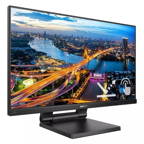 Monitor 21.5 cali 222B1TC IPS Touch HDMI DP