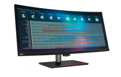 Monitor 39.7 ThinkVision P40w-20 Ultra-Wide Curved LCD 62DDGAT6EU