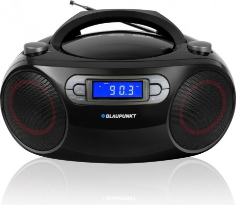 Boombox FM PLL CD/MP3/USB/AUX/Zegar/Alarm