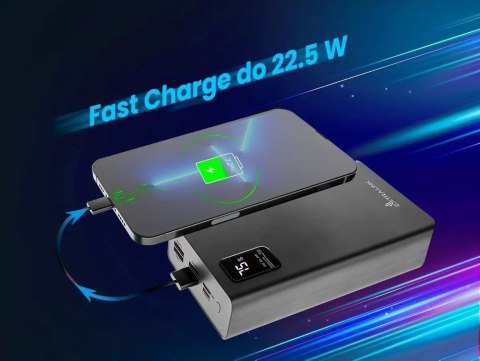 Powerbank EPB-069 USB-C EX.19515 czarny