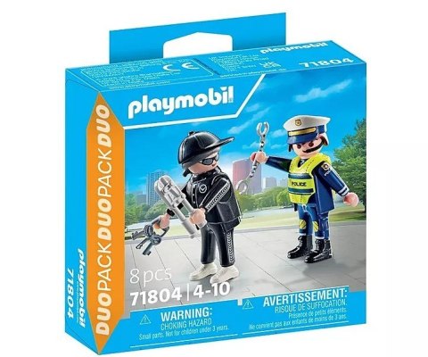 Zestaw z figurkami Duo Pack 71804 Policjant i złodziej