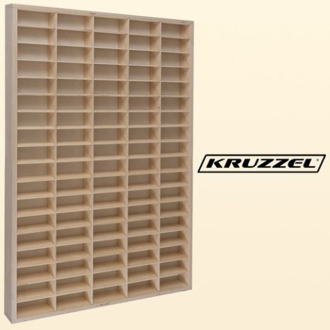 Półka drewniana na auta/resoraki KRUZZEL 21997 Kruzzel Półka drewniana na auta/resoraki KRUZZEL 21997 Kruzzel