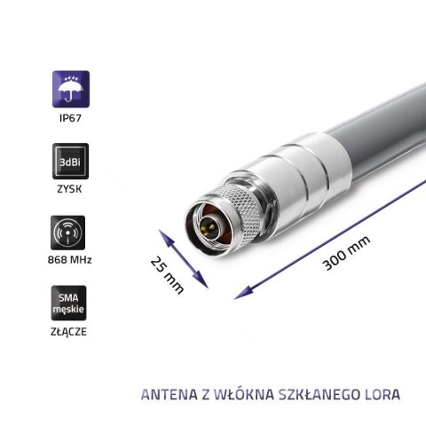 Antena LoRa | 3dBi | Zewnętrzna