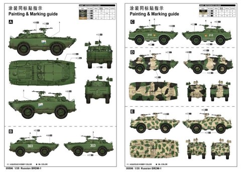 Model plastikowy Russian BRDM-1