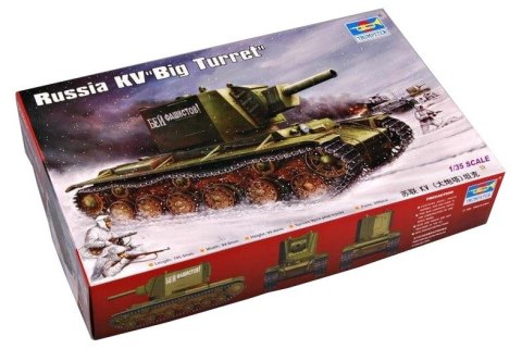 Model plastikowy Russian KV Big Turret