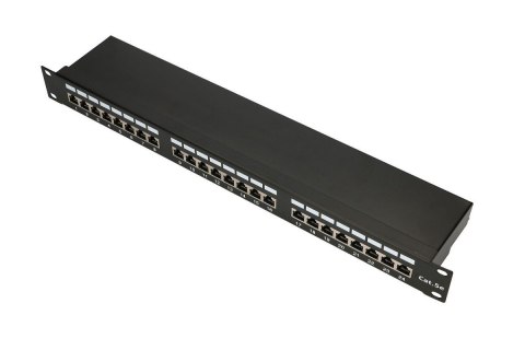 Patchpanel 24 porty CAT5E FTP V2