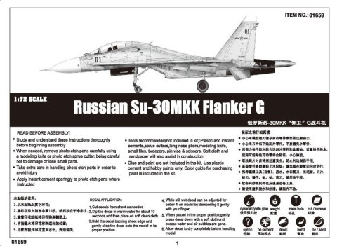 Russian Su-30M KK Flanker G Fighter