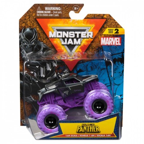 Samochodzik Monster Jam Black Panther