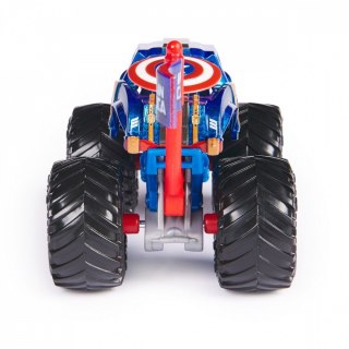 Samochodzik Monster Jam Capitan America