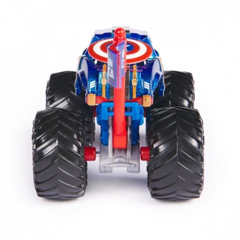 Samochodzik Monster Jam Capitan America