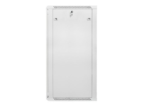 Szafa instalacyjna wisząca 19'' 27U 600X600mm szara (drzwi szklane)