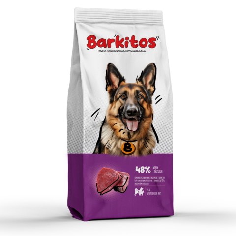 Barkitos wołowina z ryżem 18 kg Barkitos