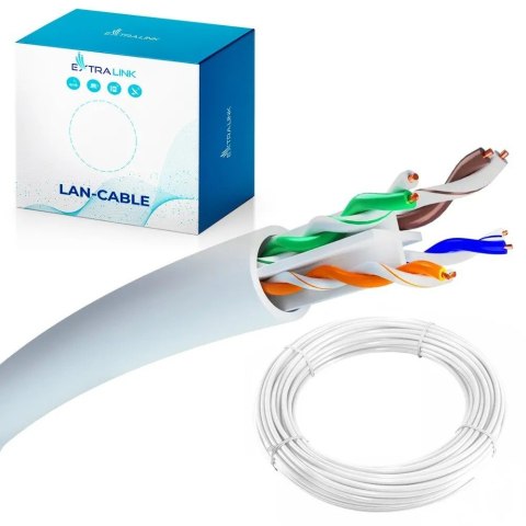 Kabel CAT6 UTP(U/UTP) wewnętrzny skrętka 50M