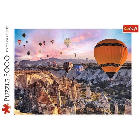 Puzzle 3000 elementów, Balony nad Kapadocją